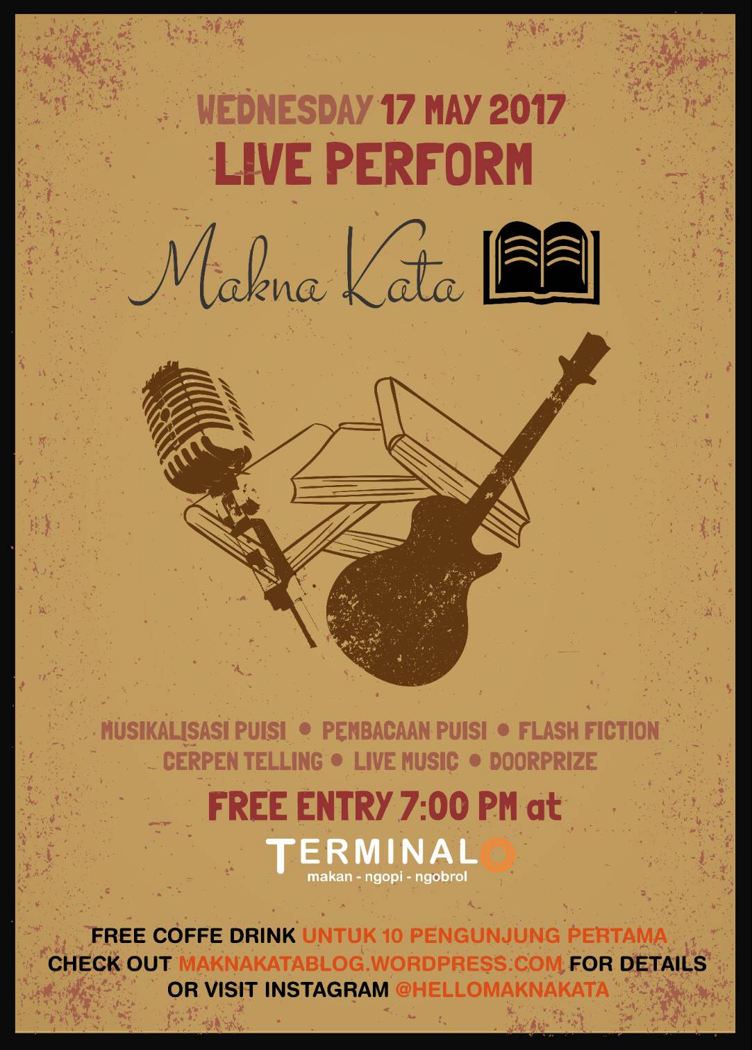 Poster Live Perform MaknaKata